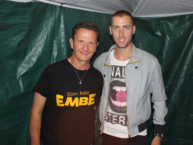 Con Enzo Salvi